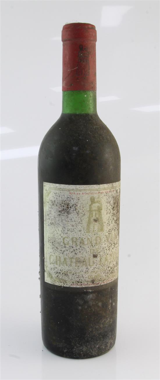 One bottle of Chateau Latour 1967,